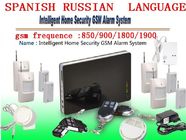 Sistema di allarme domestico astuto senza fili di GSM di sicurezza, sistema di controllo senza fili dell'allarme di GSM