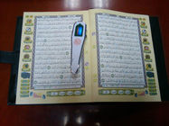 4 GB LED display digitale Santo Corano penna Reader con il libro del Corano in pelle