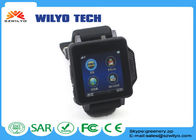 Orologio del touch screen GW109, orologio GSM Mp3 del braccialetto di l12s Oled Bluetooth per il nero di OS di androide