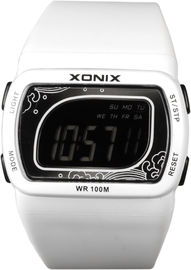 Orologi di Digital delle donne con 10 orologi resistenti di acqua di BANCOMAT/doppi di tempo per le donne