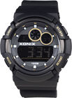 Orologio di Digital casuale del quarzo, orologio del quarzo di Digital del cronografo per gli uomini JU