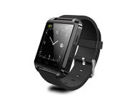 Compagno nero di Bluetooth dell'orologio U8 per il polsino dell'IOS Samsung Mp3 di androide