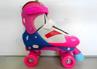 Pattini di rullo di livello base vistosi fantastici della ruota del mocassino 4 per i bambini ed i bambini