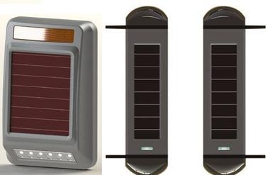 Il triplo irradia il rivelatore attivo alimentato solare della protezione di perimetro dei fasci di infrarosso della radio 100m